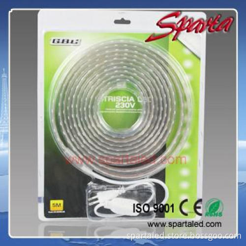 LED strip light 220 volt smd5050 blister packing